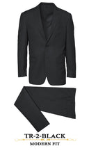 Load image into Gallery viewer, Gianni 4040 Black - Modern 2 Piece Suit
