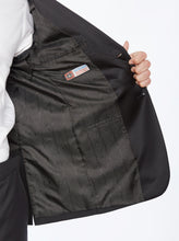 Load image into Gallery viewer, Black Slim Fit Tuxedo 2 piece #SB-1 Shawl
