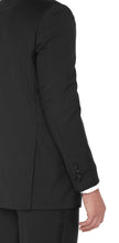 Load image into Gallery viewer, Black Slim Fit Tuxedo 2 piece #SB-1 Shawl
