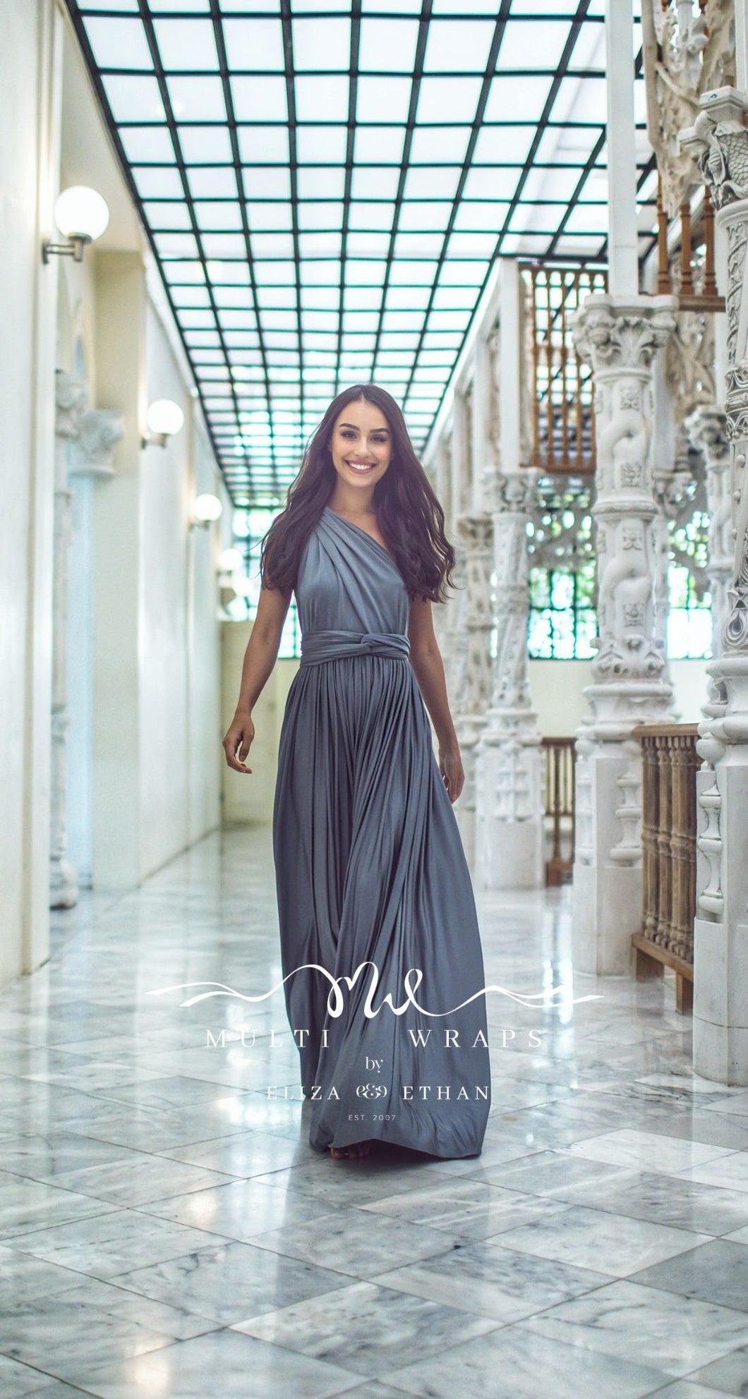 Wrap Dress - Titanium