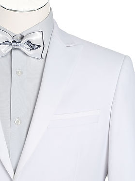 White Tuxedo Style: STR2016TUX - 3 Piece Suit