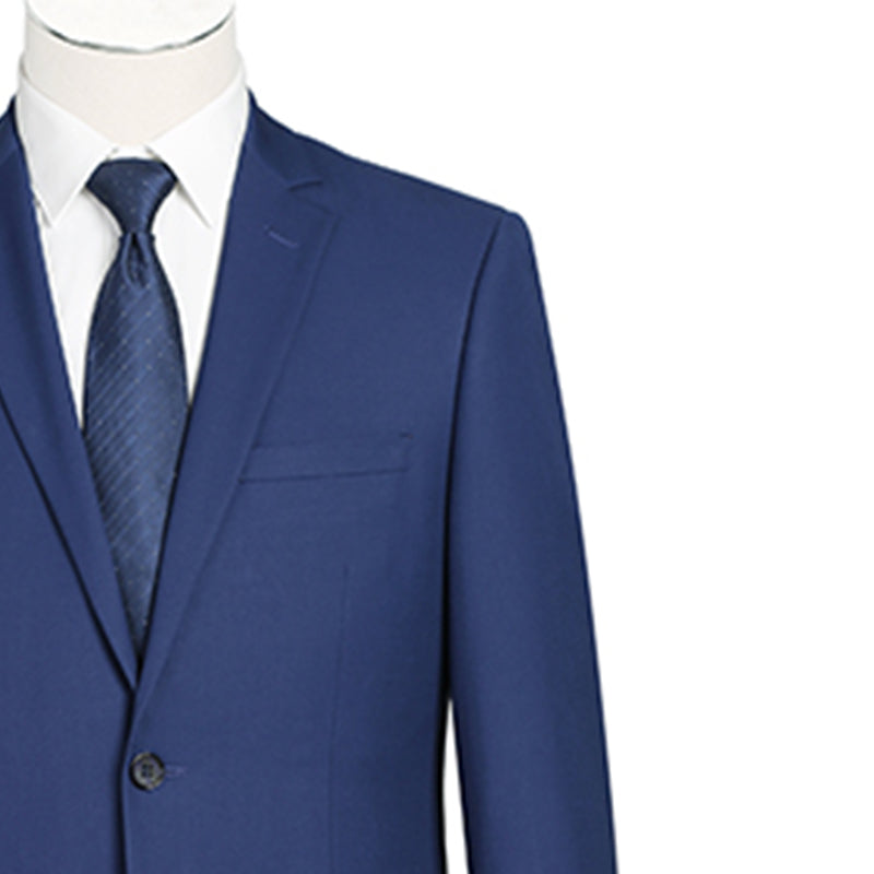New Royal Slate Blue Slim Fit 2 Pc Suit