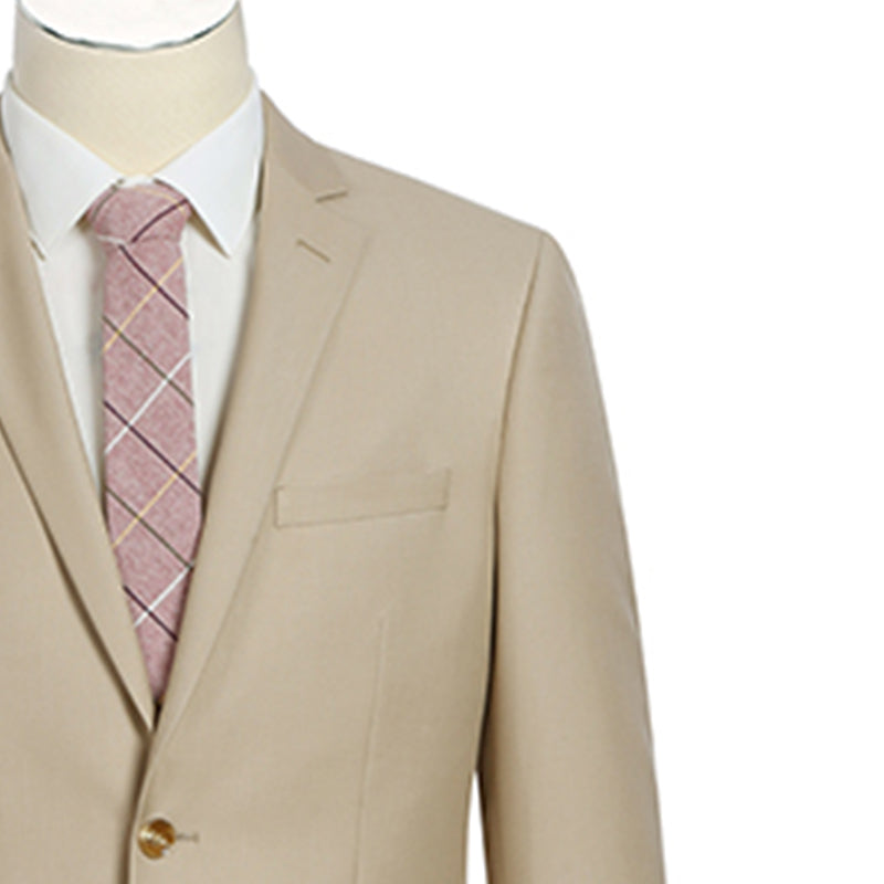 New Tan Slim Fit 2 Pc Suit