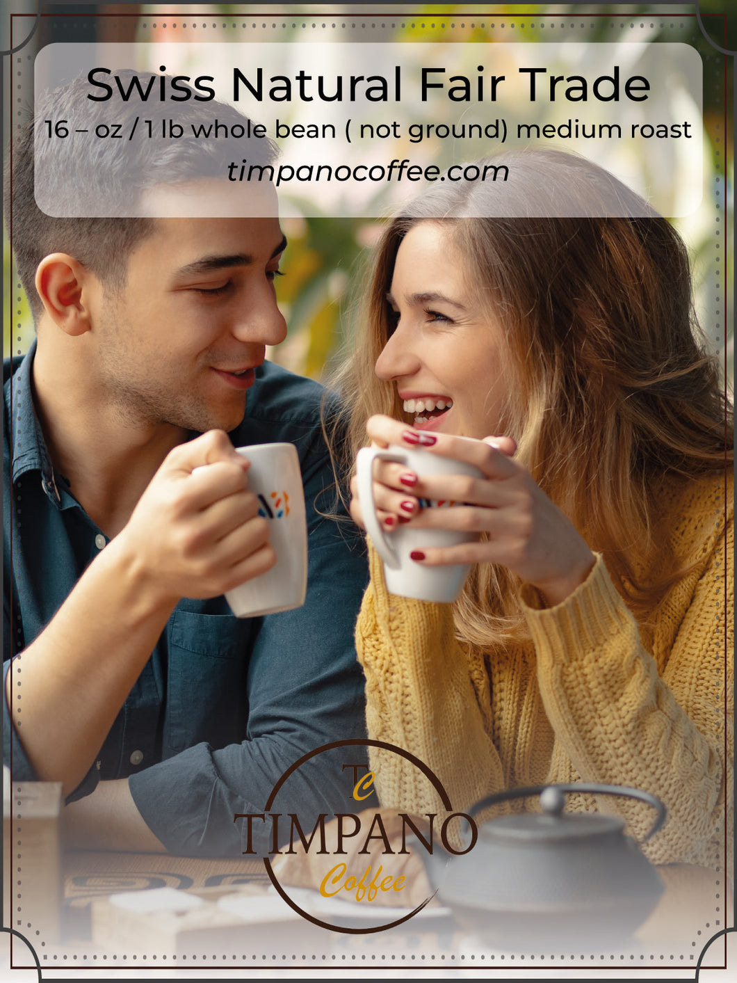 Timpano Swiss Natural Fair Trade