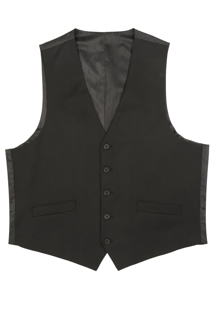 Black Suit Vest