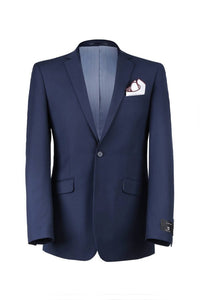 French Blue Slim Fit 2 Pc Suit