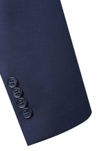 Load image into Gallery viewer, BUILD YOUR PACKAGE: French Blue Slim Fit Suit (Package Includes 2 Pc Suit, Shirt, Necktie or Bow Tie, Matching Pocket Square, &amp; Shoes)

