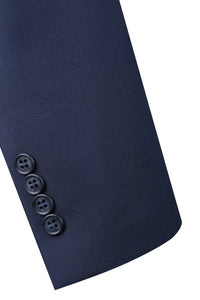 French Blue Slim Fit 2 Pc Suit