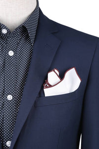 French Blue Slim Fit 2 Pc Suit
