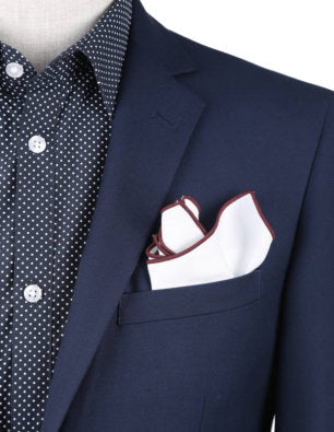 French Blue Slim Fit 2 Pc Suit