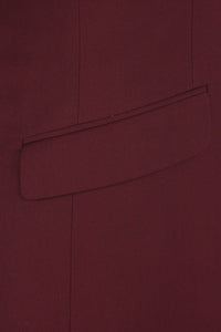 BUILD YOUR PACKAGE: Burgundy Slim Fit Suit (Package Includes 2 Pc Suit, Shirt, Necktie or Bow Tie, & Matching Pocket Square)