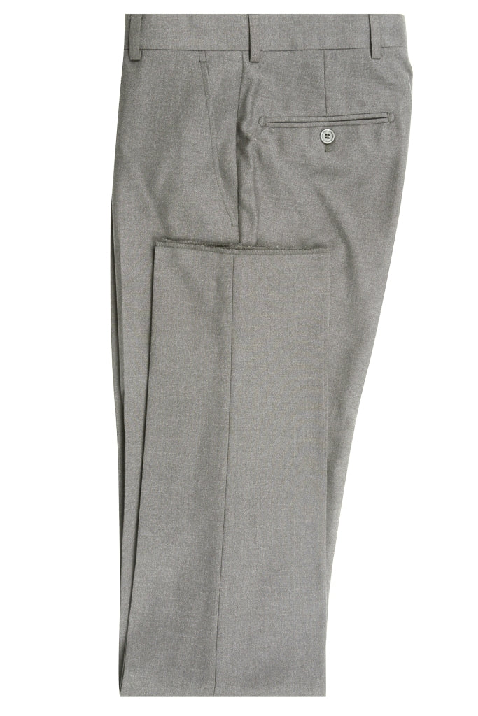 Light Grey Slim Fit Suit Pant