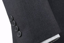 Load image into Gallery viewer, Charcoal Slim Fit 2 Pc Suit
