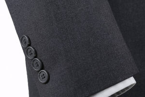 Charcoal Slim Fit 2 Pc Suit