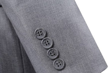 Load image into Gallery viewer, BUILD YOUR PROM PACKAGE: Light Grey Slim Fit Suit
