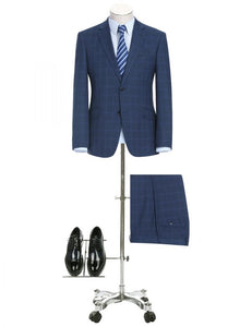 Pattern Slim Fit 2 Pc Suit