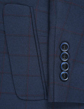 Load image into Gallery viewer, BUILD YOUR PACKAGE: Pattern Slim Fit Suit (Package Includes 2 Pc Suit, Shirt, Necktie or Bow Tie, Matching Pocket Square, &amp; Shoes)
