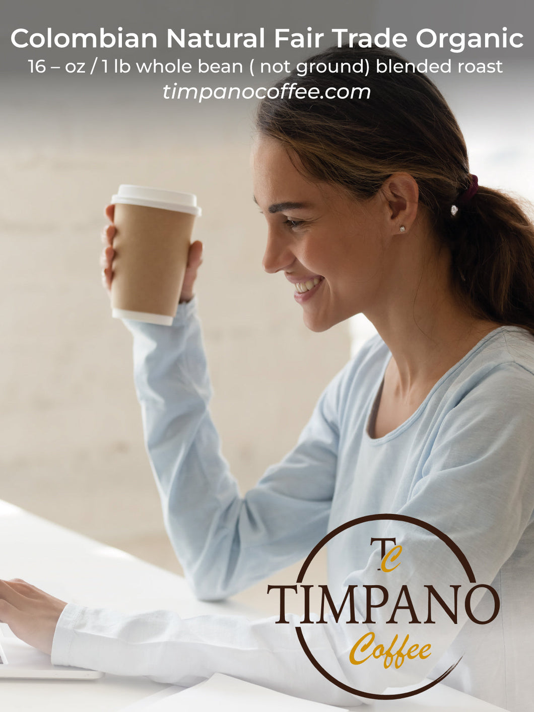 Timpano Colombian Natural Fair Trade Organic