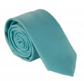 Men's Necktie - Aqua Green