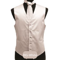 Big-White Mens Solid Vest