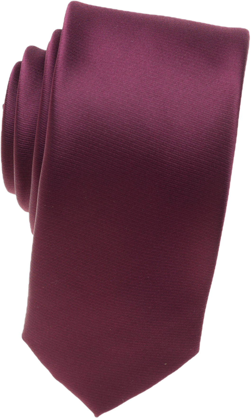 Beet Skinny Necktie