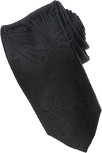 Load image into Gallery viewer, Brown Paisley Tone on Tone Necktie
