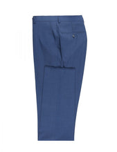 Load image into Gallery viewer, Blue Stretch Trim Fit 2 Pc Suit
