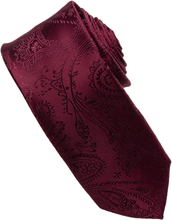 Load image into Gallery viewer, Brown Paisley Tone on Tone Necktie
