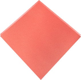 Coral Pink Pocket Square