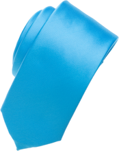 Load image into Gallery viewer, N. Blue Skinny Necktie
