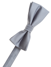 Load image into Gallery viewer, S. Grey Bow Tie
