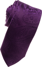 Load image into Gallery viewer, Dahlia Paisley Tone on Tone Necktie
