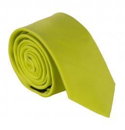 Men's Necktie - Lime Green
