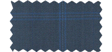 Load image into Gallery viewer, Blue Grey Windowpane Suit
