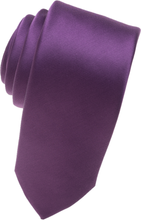 Load image into Gallery viewer, Deep Purple Skinny Necktie
