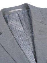 Load image into Gallery viewer, PREMIUM BUILD YOUR PACKAGE: Grey Stretch Trim Fit Suit (Package Includes 2 Pc Suit, Shirt, Necktie or Bow Tie, Matching Pocket Square)
