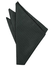 Load image into Gallery viewer, Sapphire Herringbone Pocket Square
