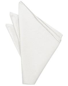Pool Herringbone Pocket Square