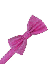Load image into Gallery viewer, Pure White Herringbone Bow Tie
