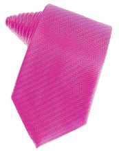 Load image into Gallery viewer, Bubblegum Herringbone Necktie
