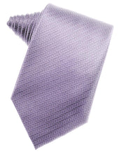 Load image into Gallery viewer, Lavender Herringbone Necktie
