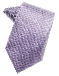Lavender Herringbone Necktie