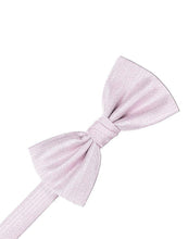 Load image into Gallery viewer, Aqua Herringbone Bow Tie
