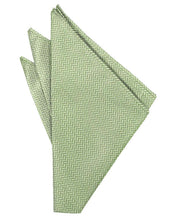 Load image into Gallery viewer, Plum Herringbone Pocket Square
