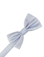 Load image into Gallery viewer, Pure White Herringbone Bow Tie
