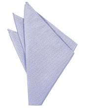Load image into Gallery viewer, Pool Herringbone Pocket Square
