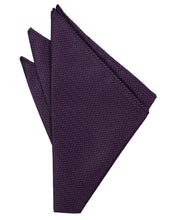 Load image into Gallery viewer, Platinum Herringbone Pocket Square
