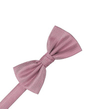 Load image into Gallery viewer, Pure White Herringbone Bow Tie
