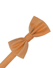 Load image into Gallery viewer, Pure White Herringbone Bow Tie
