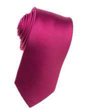 Load image into Gallery viewer, Hot Pink Tone on Tone Necktie

